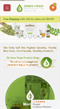 Mobile Screenshot of greenvirginproducts.com